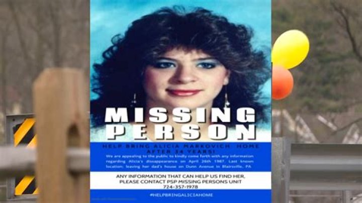 'Alicia's Warriors:' ceremony planned for missing Windber woman, marking 35 years