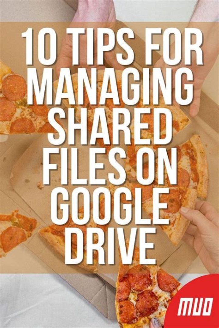 10 Tips for Managing Shared Files on Google Drive