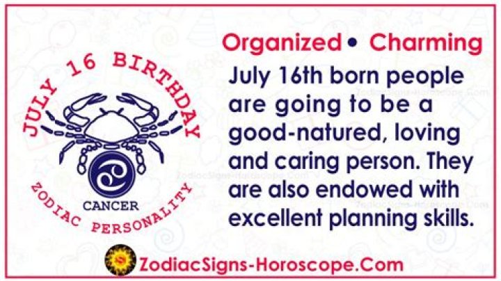 16 July Birthday Personality: Traits, Strengths, And Insights