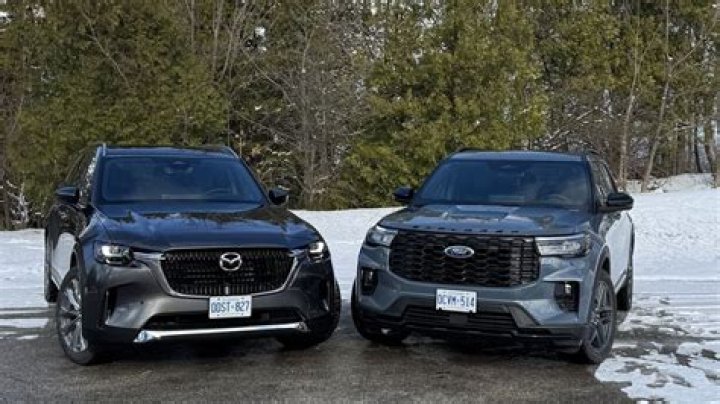 2024 Mazda CX-90 vs Ford Explorer Comparison