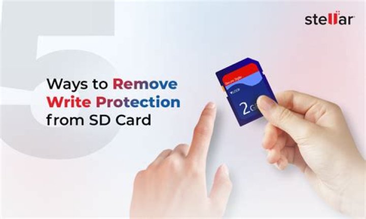 3 Ways to Remove Write Protection on SD Cards