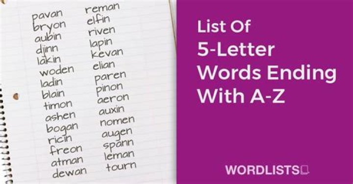 5 Letter Words Ending With SET