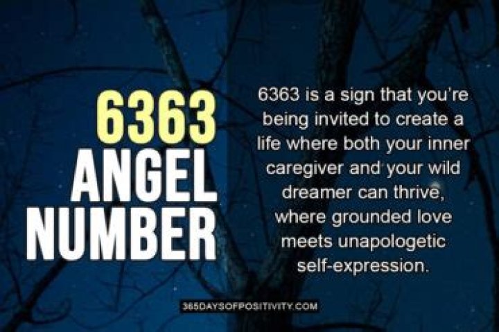 6363 Angel Number