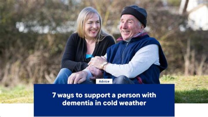 7 ways to support a person with dementia in cold weather