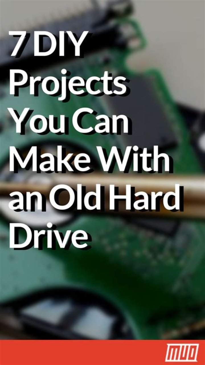 9 DIY Projects for Your Old Hard Drive