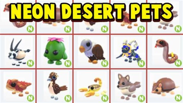 Adopt Me! Pets list - All Pets, Eggs & how to get Neon Pets (May 2022)