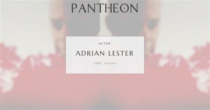 Adrian Lester Biography