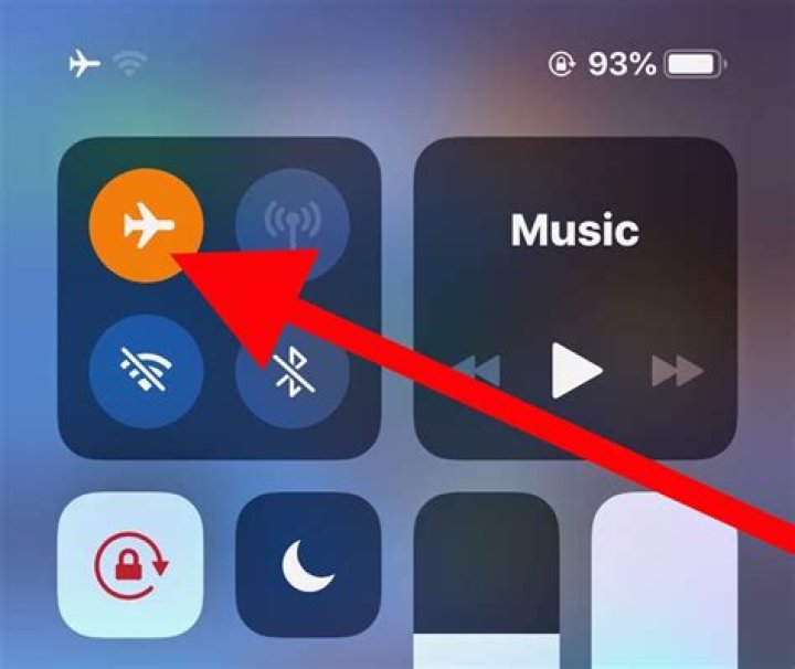 Airplane mode widget or button?