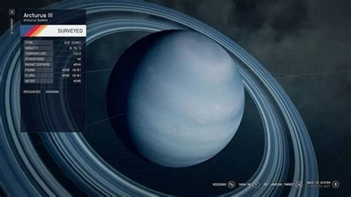 All stats for Starfield planets, explained