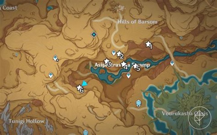 All Udumbara Pistil locations in Genshin Impact