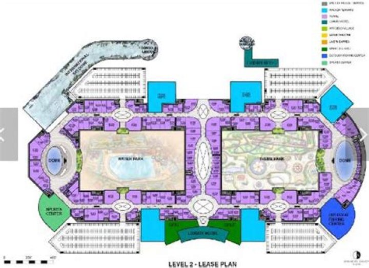 	American Dream Miami mega mall unveils floor plan	