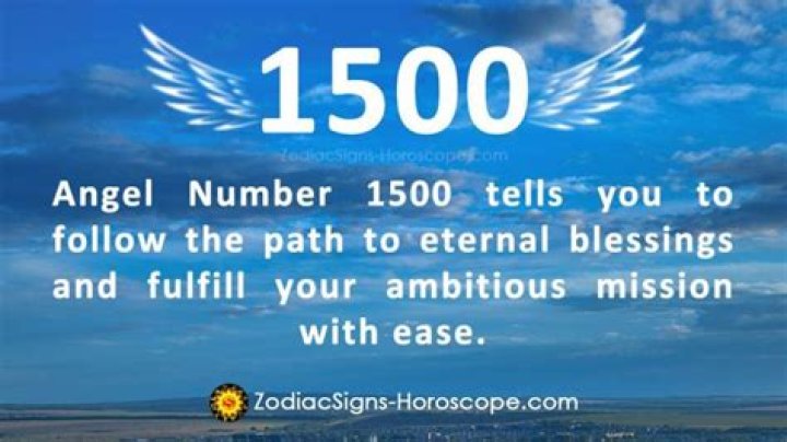 Angel Number 1500 Meaning And Significance