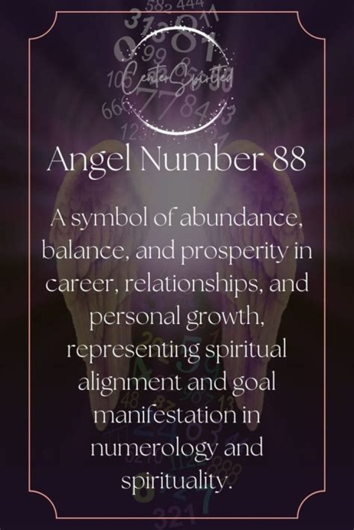 Angel Number 88 Meaning And Significance