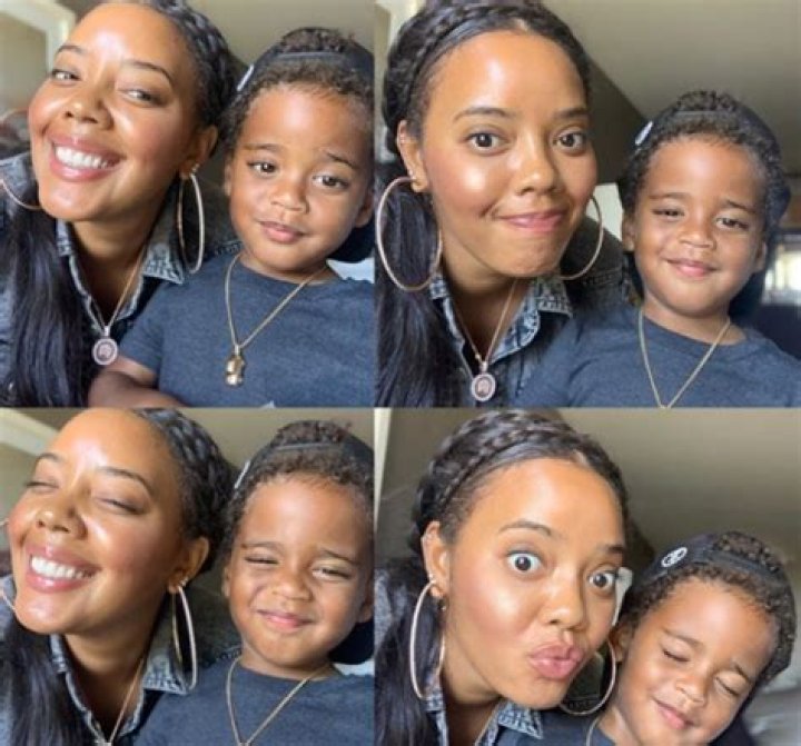 ANGELA SIMMONS AND SON LIVE IT UP IN CALIFORNIA