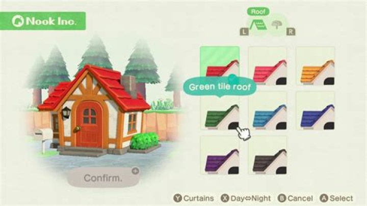 Animal Crossing New Horizons: How to Change Roof Color