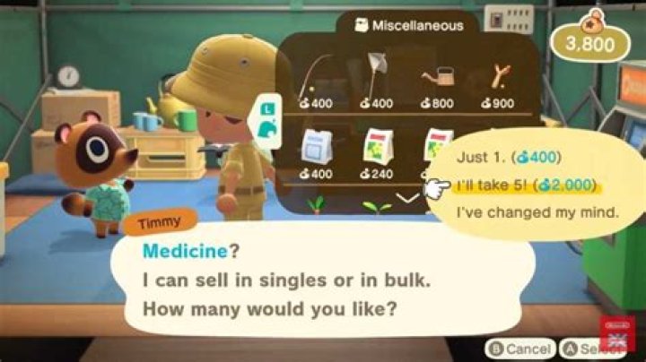 Animal Crossing New Horizons: How to Heal Stings & Get Medicine