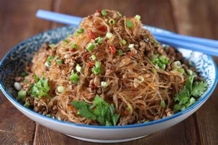 Ants climbing a tree - easy Chinese noodles - recipe