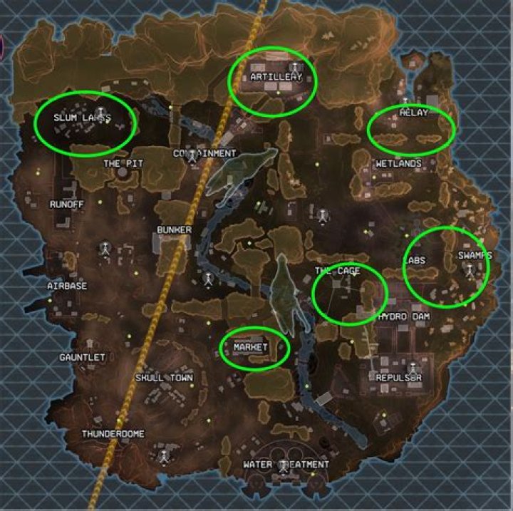 Apex Legends Deja Loot Locations