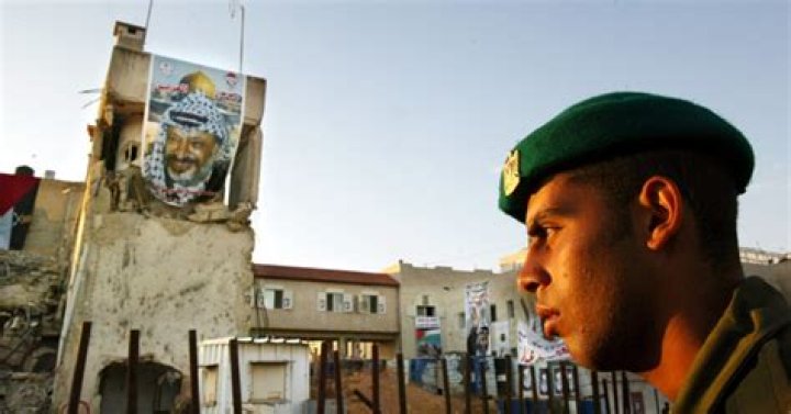 	ARAFAT’S COMPOUND: IT’S HARD TO SLEEP	