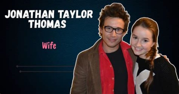 Are Jonathan Taylor Thomas And Natalie Wright Married? Is Natalie His wife? His Affairs Revealed