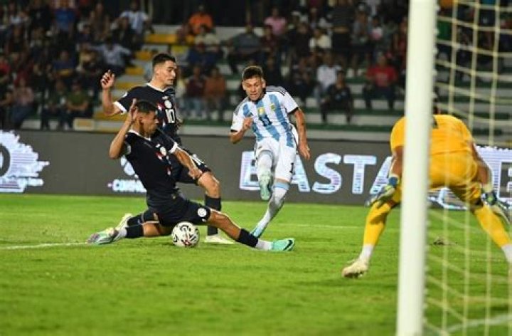 Argentina U23 team draw 1-1 vs. Paraguay in first match at the pre-Olympics