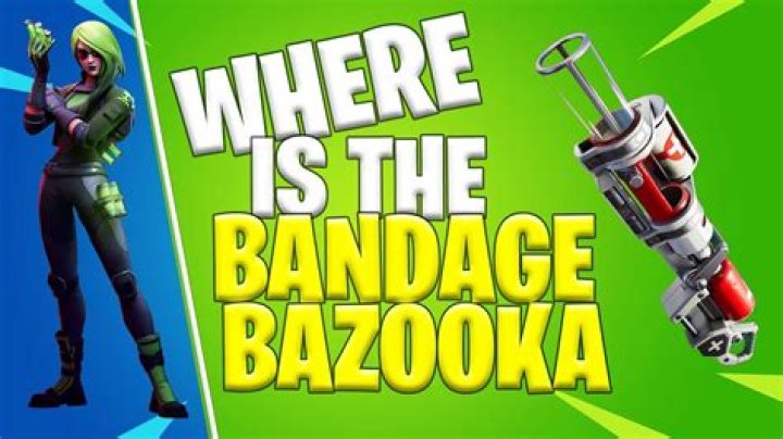 Bandage Bazooka Fortnite: How Does it Work?