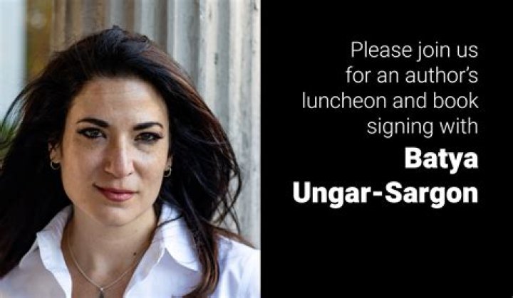 Batya Ungar-Sargon Husband: A Deep Dive Into Her Personal Life