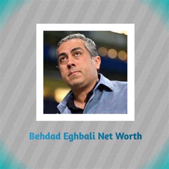 Behdad Eghbali Net Worth 2024