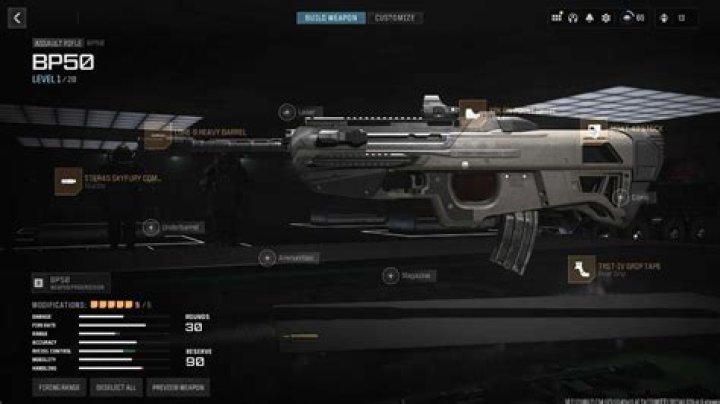 Best BP50 loadout, class build, and setup in MW3