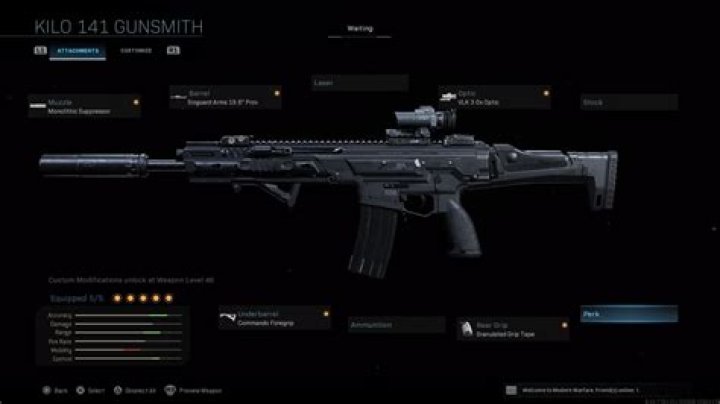 Best Kilo 141 Warzone class loadout: Attachments, Perks, Setup