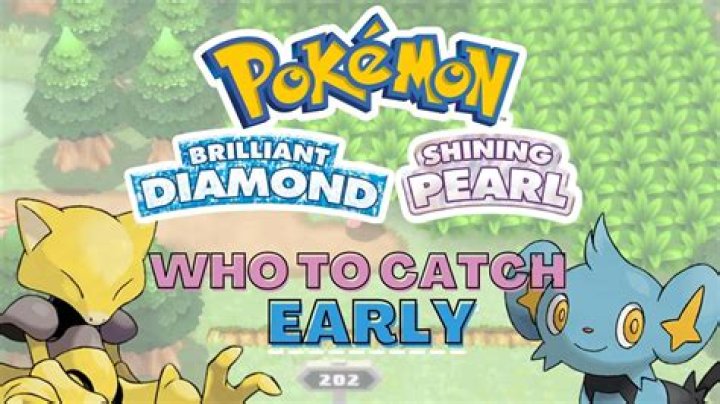 Best Pokemon to catch early in Pokemon Brilliant Diamond & Shining Pearl
