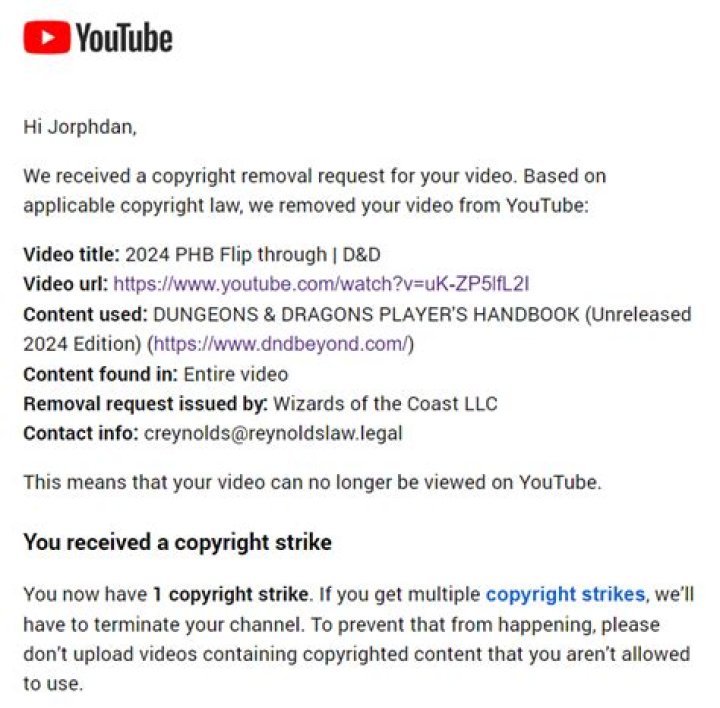 Bungie releases statement after Destiny YouTubers receive copyright strikes
