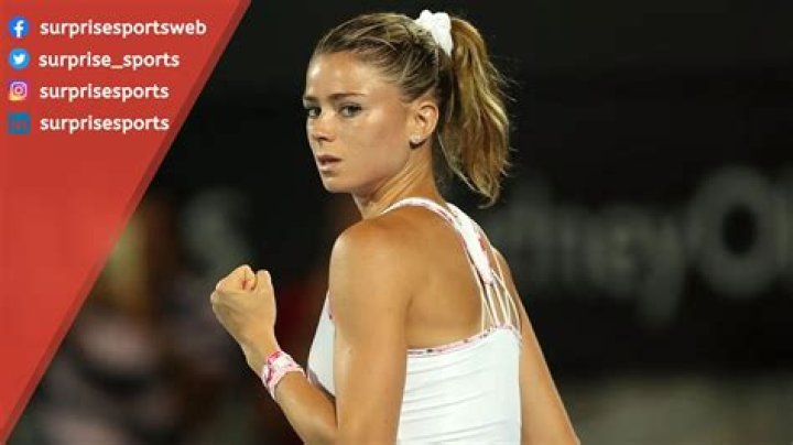Camila Giorgi Tennis Net Worth 2024