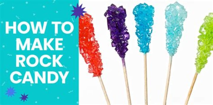 Candy-Coated Raindrops: Making Rock Candy