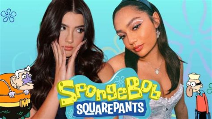 Charli D'Amelio & Avani absolutely nailed these SpongeBob cosplays