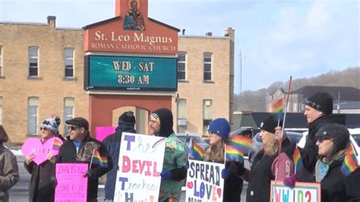 Community protests church for kicking out Elk County DA