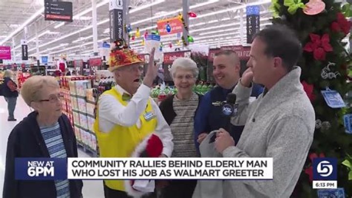 Community rallies around Payson Walmart greeter who says he was fired