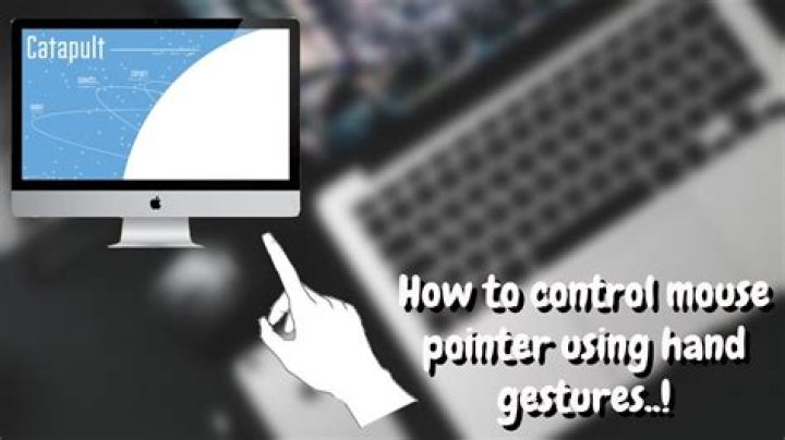 Control Your Mouse Pointer Using Hand Gestures