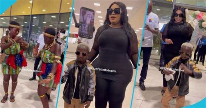 Curvy Eudoxie Yao and husband Grand P causes a stir as they get cozy on stage [video]