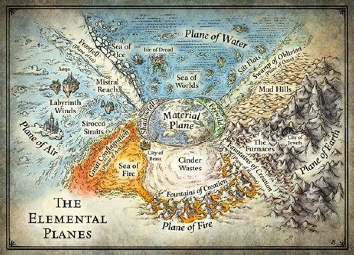 D&D 5E - Elemental Border Planes