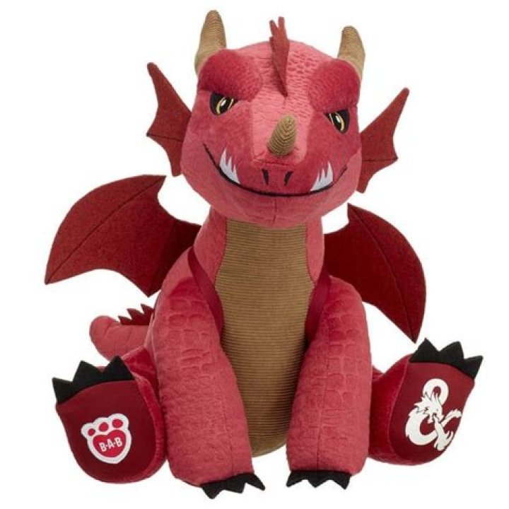 D&D General - D&D branded red dragon at Build-a-Bear