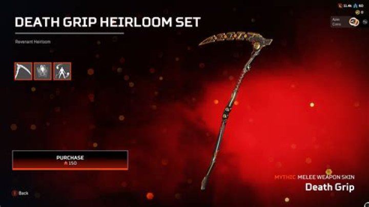 Dark Revenant Heirloom idea for Apex Legends would perfectly fit his character