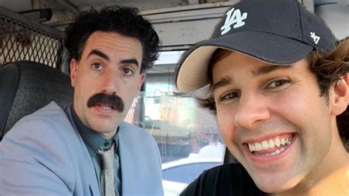 David Dobrik’s vlog returns as Borat smashes up his Tesla