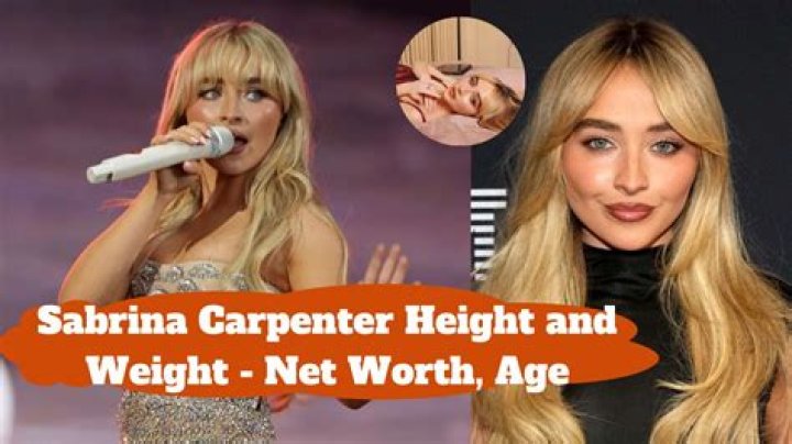 Discovering The Height And Weight Of Sabrina Carpenter: A Deep Dive Into Her Physical Stats