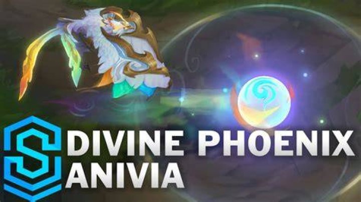 Divine Phoenix Anivia Skin Splash