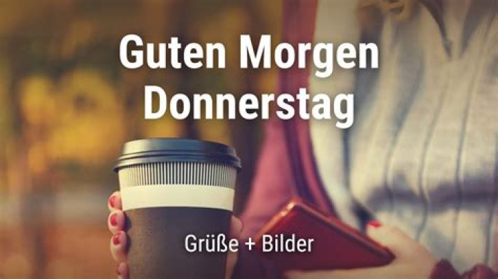 „Donnerstag ist dein Weg zu Ende“