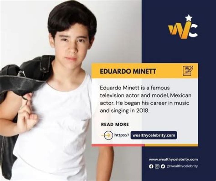 Eduardo Minett: Wiki, Bio, Age, Family, Career, Wife, Net Worth