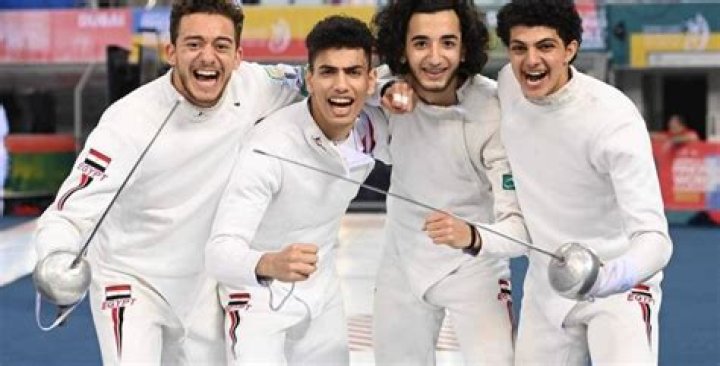 Egyptian fencers - FamousFix.com list