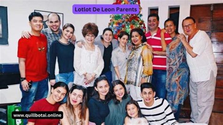 Exploring The Roots: Lotlot De Leon Parents And Her Family Legacy