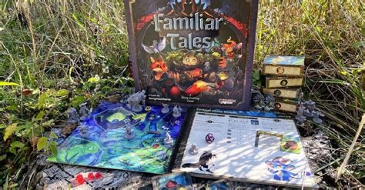 Familiar Tales is a new board game from the creator of Mice & Mystics